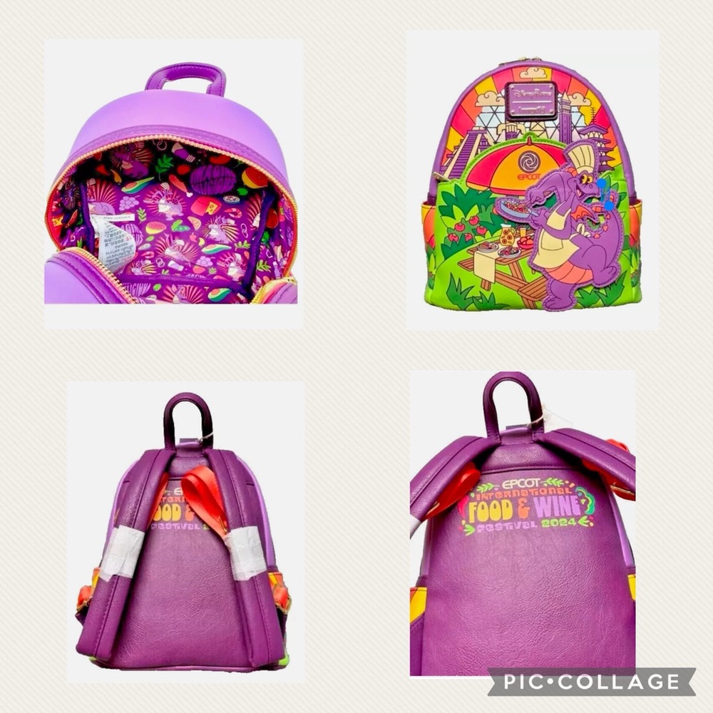 Disney Loungefly Backpack - 2024 Food & Wine Festival